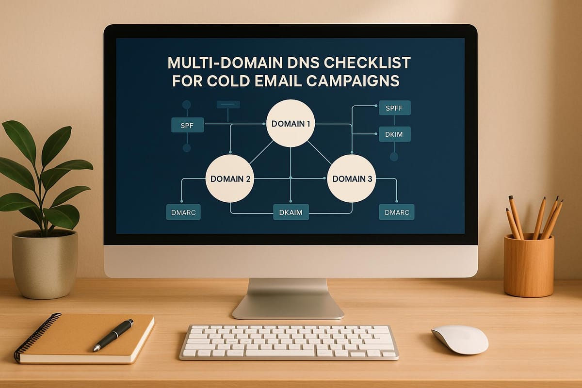 Multi-Domain DNS Checklist for Cold Email Campaigns
