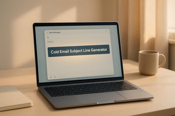 Cold Email Subject Line Generator